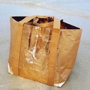 My Paper Tote Washable Paper Tote Bag in Copper